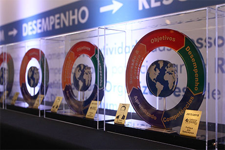Troféu do Prêmio Learning & Performance Brasil