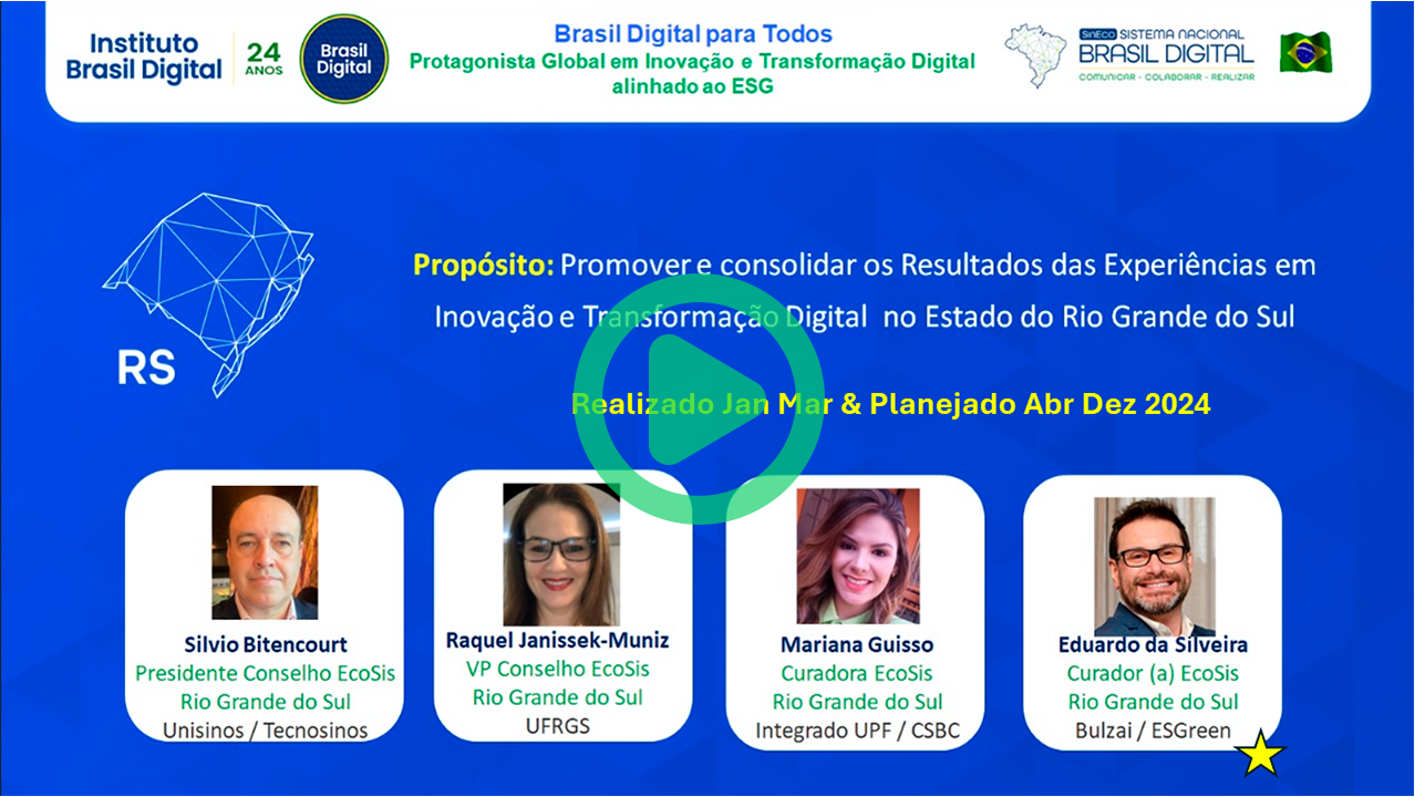 Ecossistema Brasil Digital RS Estado do Rio Grande do Sul